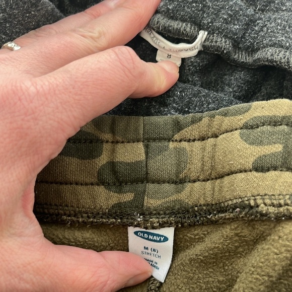 Boys green and blue  athletic shorts - Picture 3 of 3